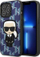 Mbulesë telefoni Karl Lagerfeld KLHCP13XPMNIKBL, për iPhone 13 Pro Max 6.7", hardcase, blu