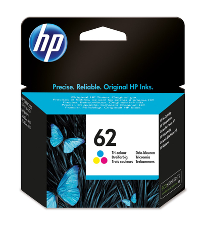 Bojë printeri HP 62 Tri-colour, origjinale, 4.5ml