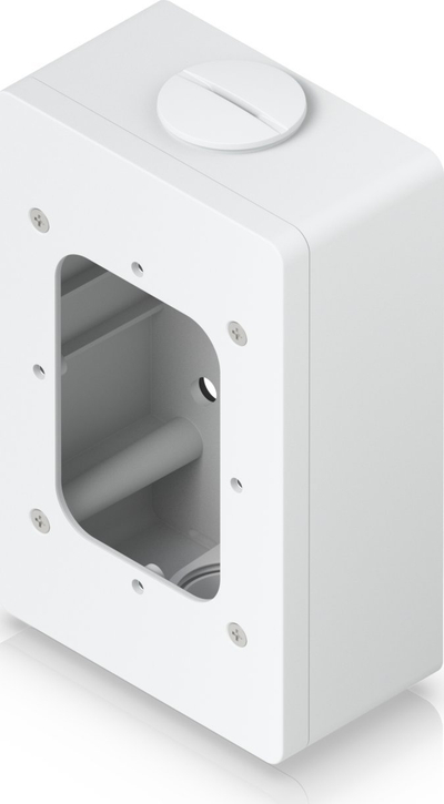 Kuti montimi Ubiquiti UA-JB, për lexues UniFi Access, montim sipërfaqe, e bardhë