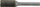 Prerëse metali Abraboro Type B, 16mm, cilindrike TCT