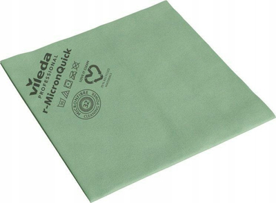 Leckë pastrimi Vileda Professional MicronQuick, mikrofibër, ricikluese, jeshile