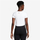 Спортска блуза Nike One Dri-FIT за жени, со кратки ракави, бела