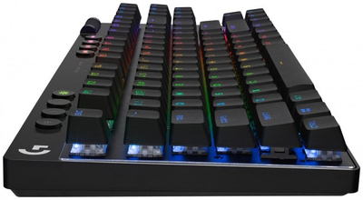 Tastierë Logitech PRO X TKL Lightspeed GX Brown (920-012136), e zezë