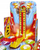Set loje me makinë Little Tikes Crazy Fast Flip &amp; Fly Carnival, makinë me tërheqje, deri 15m distancë, shumëngjyrësh