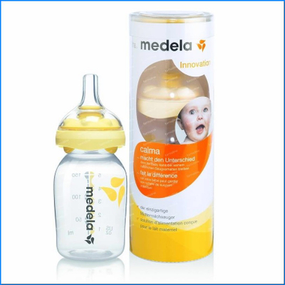 Biberon Medela, 150 ml, i verdhë