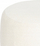 Puf Atmosphera Amea Bouclette, 39cm, i bardhë