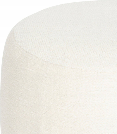 Puf Atmosphera Amea Bouclette, 39cm, i bardhë