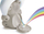 Projektor lodër Chicco Rainbow Bear, kuti muzike, bezhë