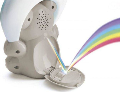 Projektor lodër Chicco Rainbow Bear, kuti muzike, bezhë