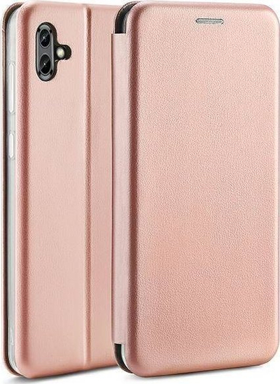 Këllëf telefoni Beline Book Magnetic për Samsung XCover 6 Pro, me kapak, rozë gold
