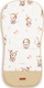 Jastëk karroce Sensillo, pambuk muslin, 80 x 40 cm, shumëngjyrësh