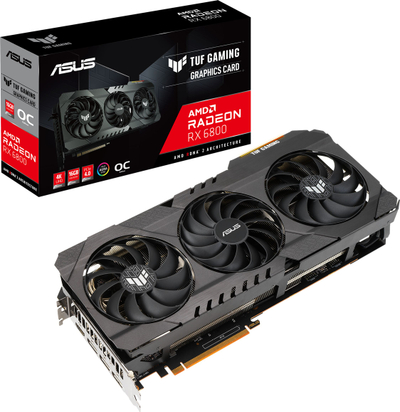 Kartë grafike Asus TUF Radeon RX 6800 Gaming OC 16GB GDDR6 (TUF-RX6800-O16G-GAMING)