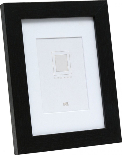 Рамка за фотографија Deknudt S66KF2 P1, 30 x 45 cm, стакло и MDF, црна мат