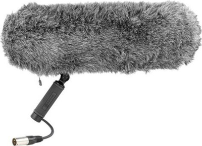 Windshield për mikrofon shotgun BOYA BY-WS1000, deri 32 cm, me pezullim, gri