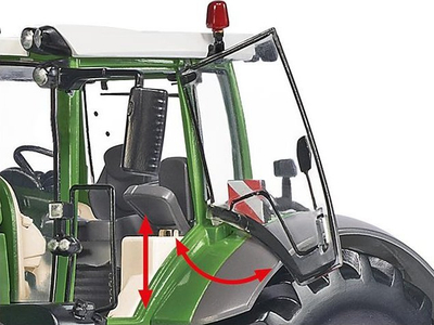 Model traktor Wiking Fendt 1050 Vario, shkallë 1/32, metal die-cast, jeshil