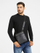 Çantë crossbody Guess Milano Crossbody Flat, për meshkuj, sintetike, e zezë