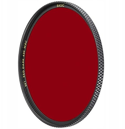 Filter fotografik B+W Basic 091M MRC, 82mm, dark red 630