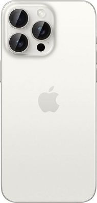Mbrojtës kamerë Spigen Glas tR EZ Fit Optik Pro, set 2 copë, për iPhone 15 Pro 15 Pro Max, titanium i bardhë