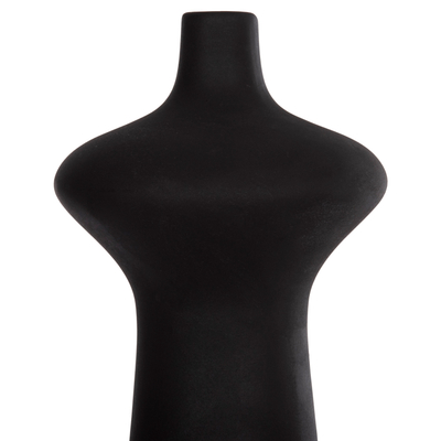 Dekor tavoline qeramike Scepter Φ18x49Hcm (HM4636.02), zezë
