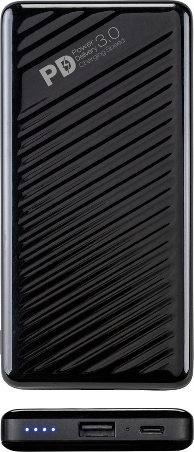 Power bank Vivanco Super Fast Charge PD, 10000mAh, 18W, i zi