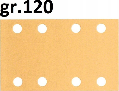 Letër zmerile Bosch Best for Wood C470, 80 x 133mm, P120, bezhë