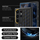 Mbrojtëse telefoni Spigen Cryo Armor për Samsung Galaxy S23 Ultra, ftohje ArticFlow, kompatibile me karikim wireless, e zezë matte