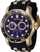 Orë dore për meshkuj Invicta Pro Diver Scuba Quartz 46965, e zezë