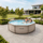 Pishinë kopshti VirtuFit Round Pool, Ø305 cm, 76 cm, bezhë