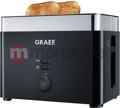 Toster Graef TO 62 (645267), 1000W,	i zi/çelik