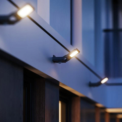 Prozhektor LED Steinel XLED Pro One Plus S, me sensor lëvizjeje, 3000K, gri