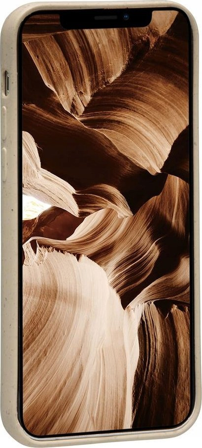 Mbrojtëse telefoni Dbramante1928 Mode Barcelona për iPhone 12 Mini, antibakteriale, fleksibile, ngjyra Sahara Sand