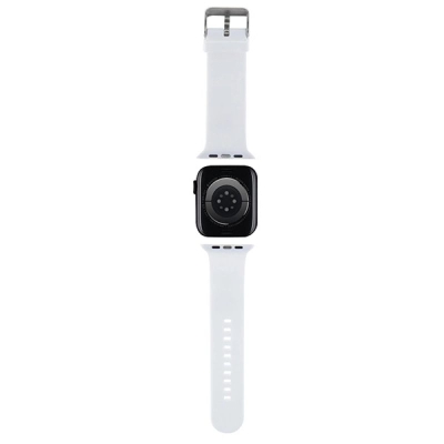 Rrip ore Apple Karl Lagerfeld NFT Karl &amp; Choupette, 42/44/45mm dhe Ultra, gome, i bardhë