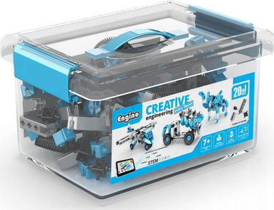 Lodër me konstruksione Engino Maker Master 20-në-1, STEM, 7+, shumëngjyrëshe