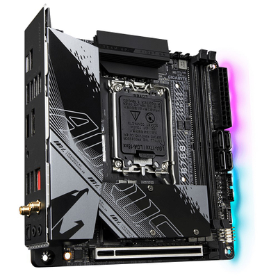 Матична плоча Gigabyte B760I AORUS PRO DDR4, Mini ITX, WiFi, LGA 1700