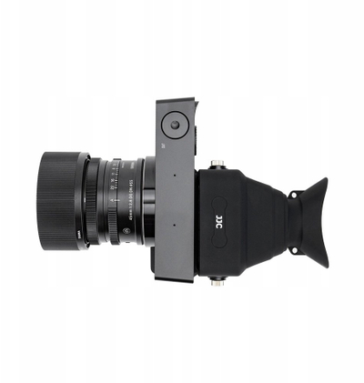 Këndvështrim optik kamerë JJC LVF BF, për ekran LCD, montim me vidë, i zi
