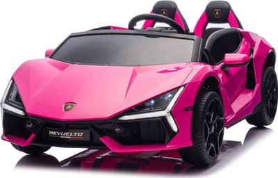 Makinë lodër Triton Lamborghini Revuelto XL STRONG, model sportiv, rozë