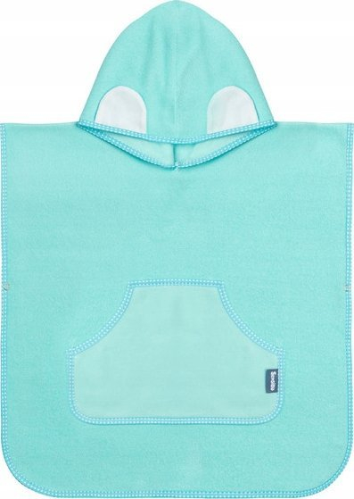 Ponço banjoje Sensillo Aqua, pambuk frotë, 55x60 cm, blu