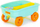 Karra rëre Adriatic Sand Cart, 92 cm, plastike, me ngjyra