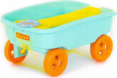 Karra rëre Adriatic Sand Cart, 92 cm, plastike, me ngjyra