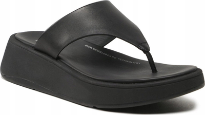 Sandale Flip Flop FitFlop F-Mode W FW4-090, për gra, e zezë
