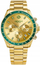 Orë dore meshkuj Giewont Chronograph GW3520-B6, xham safir, ari jeshile