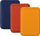Portofol magnetik për telefona 4smarts MagCase Set, RFID, MagSafe, blu, e kuqe edhe e verdhë