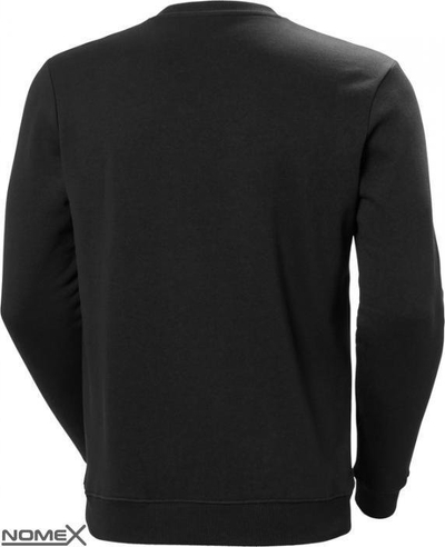 Bluzë fleece Helly Hansen Workwear, me mëngë të gjata, L Regular, e zezë