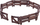 Set lodrash fermë JK Farm PTP02991 A, figura kali dhe fermeri, plastike shumëngjyrëshe