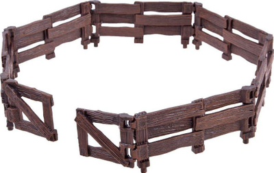 Set lodrash fermë JK Farm PTP02991 A, figura kali dhe fermeri, plastike shumëngjyrëshe