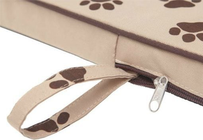 Shtrat për qen Hobbydog Mattress Light XL, material codura, ngjyrë kafe e errët