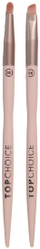 Set furçash për hije sysh Top Choice Softness, 2 copë, rozë