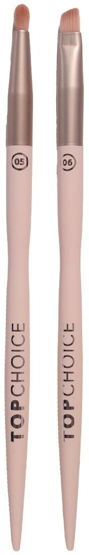 Set furçash për hije sysh Top Choice Softness, 2 copë, rozë
