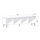 Set mobilie për TV melamine 154×37×45 cm (HM9435.01), zezë