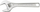 Çelës rregullues STAHLWILLE 4025, 161 mm, hapje 24 mm, krom argjendi